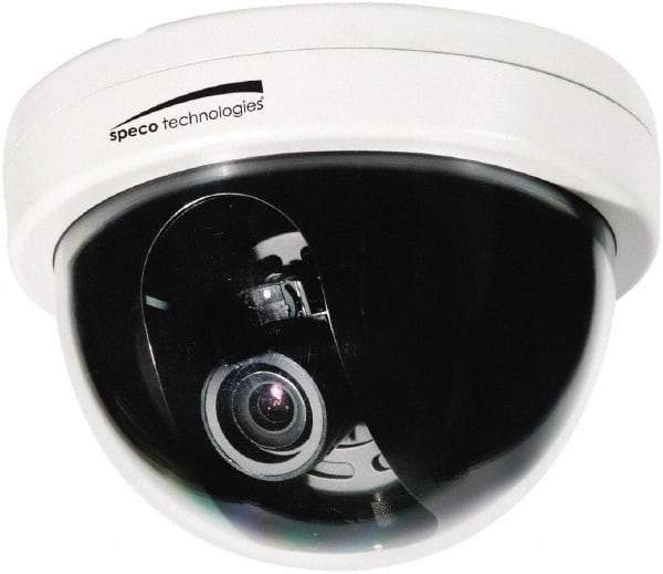 Speco - Indoor Variable Focal Lens Dome Camera - 2.8-12mm Lens, 700 Resolution Line, 5.51 Inch Diameter, 4.09 Inch High, Color Image - Makers Industrial Supply