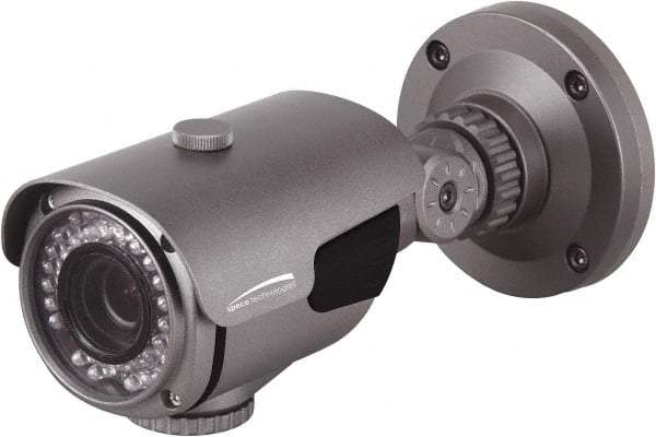 Speco - Indoor and Outdoor Variable Focal Lens Infrared Bullet Camera - 2.8-12mm Lens, 700 Resolution Line, 8.27 Inch Long x 3.94 Inch High x 3.94 Inch Wide, Color Image - Makers Industrial Supply