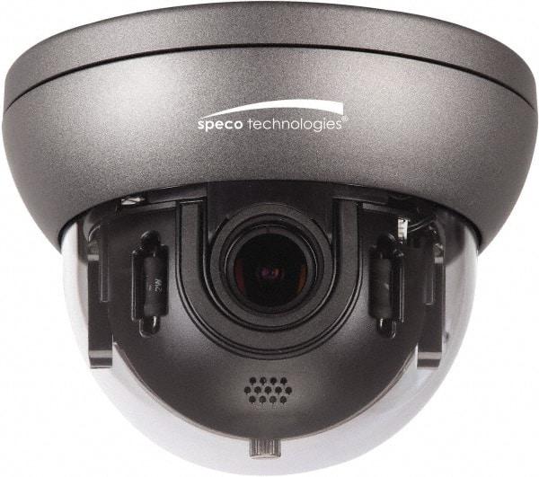 Speco - Indoor and Outdoor Variable Focal Lens Dome Camera - 2.8-12mm Lens, 700 Resolution Line, 5.12 Inch Diameter, 3.94 Inch High, Color Image - Makers Industrial Supply