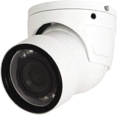 Speco - Indoor and Outdoor Infrared Turret Camera - 2.8-12mm Lens, 700 Resolution Line, 2.09 Inch Diameter, 1.49 Inch High, Color Image - Makers Industrial Supply