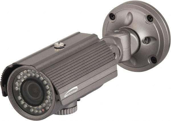 Speco - Indoor and Outdoor Variable Focal Lens Infrared Bullet Camera - 3.8-38mm Lens, 700 Resolution Line, 11.02 Inch Long x 1.04 Inch High x 3.46 Inch Wide, Color Image - Makers Industrial Supply