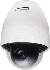 Speco - Indoor and Outdoor Variable Focal Lens PTZ Camera - 4.3-129mm Lens, 1920 x 1080 Pixels, 7.68 Inch Diameter, 9.01 Inch High, Color Image - Makers Industrial Supply