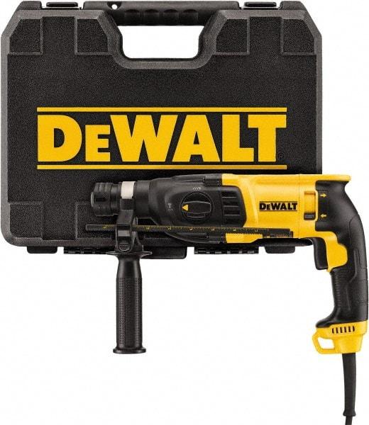 DeWALT - 120 Volt 1" SDS Chuck Electric Rotary Hammer - 0 to 5,500 BPM, 0 to 1,500 RPM, Reversible - Makers Industrial Supply