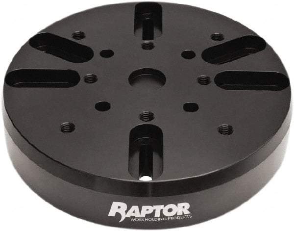 Raptor Workholding - 9-7/8" Jaw Width, 2" High Riser - For Use with 4 & 5 Axis Workholding Systems - Makers Industrial Supply