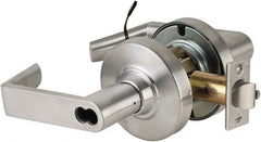 Storeroom Lever Lockset for 1-5/8 to 2″ Thick Doors 2-3/4″ Backset, Brushed Chrome Finish