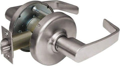 Corbin Russwin - Passage Lever Lockset - 2-3/4" Back Set, Steel, Brushed Chrome Finish - Makers Industrial Supply