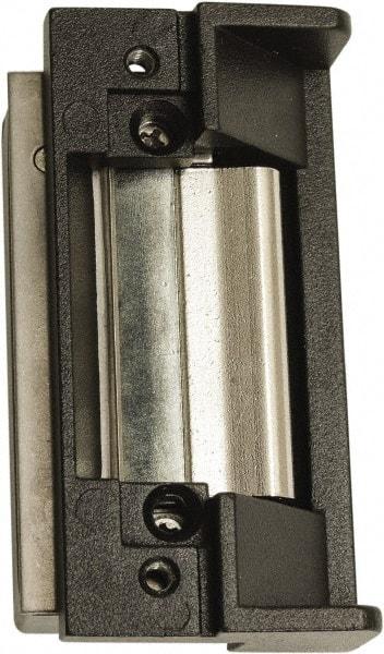 Rutherford - 4.88" Long x 1-1/4" Wide, Satin Stainless Steel Finish, Electric Door Strike - 24 Volt, VDC Power, Zinc Alloy - Makers Industrial Supply