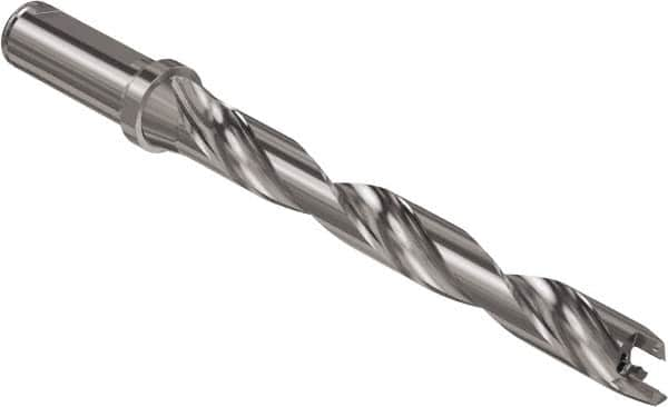 Seco - Crownloc Plus Series, 17 Head Connection, 8xD, 20mm Shank Diam, Drill Body - 172.6mm Body to Flange Length, SD408 Toolholder, 17mm Nose Diam, 155.6mm Flute Length - Makers Industrial Supply