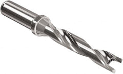 Seco - Crownloc Plus Series, 18 Head Connection, 5xD, 3/4" Shank Diam, Drill Body - 125.3mm Body to Flange Length, SD405 Toolholder, 18mm Nose Diam, 107.3mm Flute Length - Makers Industrial Supply