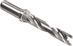 Seco - Crownloc Plus Series, 17 Head Connection, 5xD, 3/4" Shank Diam, Drill Body - 118.6mm Body to Flange Length, SD405 Toolholder, 17mm Nose Diam, 4" Flute Length - Makers Industrial Supply