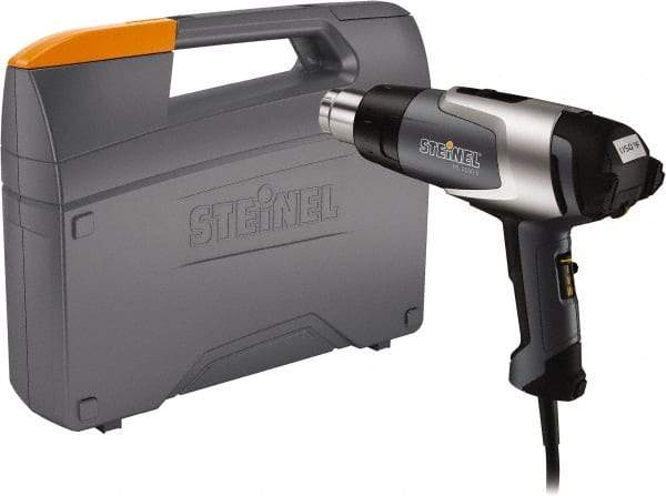 Steinel - 120 to 1,150°F Heat Setting, 4 to 13 CFM Air Flow, Heat Gun - 120 Volts, 13.3 Amps, 1,600 Watts, 6' Cord Length - Makers Industrial Supply