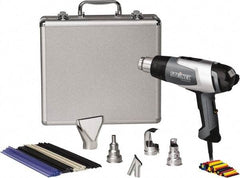 Steinel - 120 to 1,150°F Heat Setting, 4 to 13 CFM Air Flow, Heat Gun Kit - 120 Volts, 13.3 Amps, 1,600 Watts, 6' Cord Length - Makers Industrial Supply