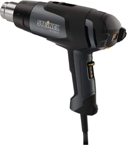 Steinel - 120 to 1,100°F Heat Setting, 4 to 13 CFM Air Flow, Heat Gun - 120 Volts, 13.2 Amps, 1,500 Watts, 6' Cord Length - Makers Industrial Supply