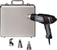 Steinel - 120 to 1,100°F Heat Setting, 1 to 13 CFM Air Flow, Heat Gun Kit - 120 Volts, 13.2 Amps, 1,600 Watts, 6' Cord Length - Makers Industrial Supply