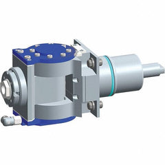 Exsys-Eppinger - 1/2" Max Cut, Live Tool Holder - 4-39/64" Projection, ER20 Series, For BMT55, Through Coolant - Exact Industrial Supply