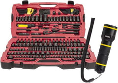 Stanley - 229 Piece Mechanic's Tool Set - Comes in Blow Molded Case - Makers Industrial Supply