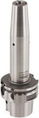 Lyndex - 1/4" Hole Diam, HSK63A Taper Shank Shrink Fit Tool Holder & Adapter - 6.3" Projection, 0.79" Nose Diam, Through Coolant - Exact Industrial Supply