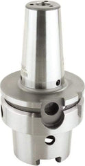 Lyndex - 0.6299" Hole Diam, HSK63A Taper Shank Shrink Fit Tool Holder & Adapter - 4.7244" Projection, 1.063" Nose Diam, Through Coolant - Exact Industrial Supply