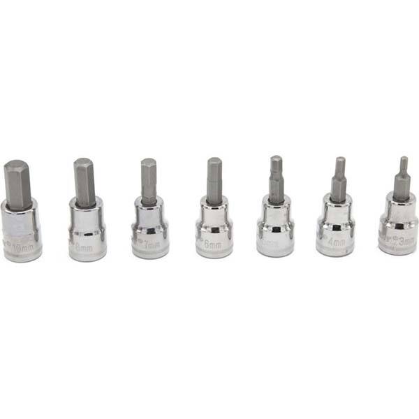 Crescent - Hex & Torx Bit Socket Sets Type: Hex Bit Socket Set Drive Size: 3/8 - Makers Industrial Supply