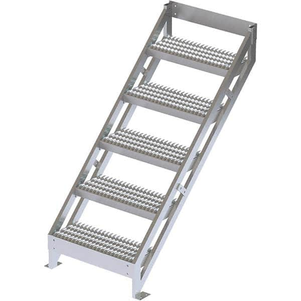 TRI-ARC - Rolling & Wall Mounted Ladders & Platforms Type: Ladder Style: Stair Unit - Makers Industrial Supply