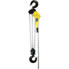 OZ Lifting Products - 18,000 Lb Capacity, 20' Lift Height, Chain Lever Hoist with Overload Protection - Makers Industrial Supply