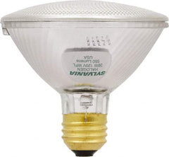 SYLVANIA - 39 Watt Halogen Flood/Spot Medium Screw Lamp - 2,950°K Color Temp, 500 Lumens, Dimmable, PAR30, 1,000 hr Avg Life - Makers Industrial Supply