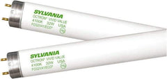 SYLVANIA - 32 Watt Fluorescent Tubular Medium Bi-Pin Lamp - 5,000°K Color Temp, 2,500 Lumens, T8, 22,000 hr Avg Life - Makers Industrial Supply