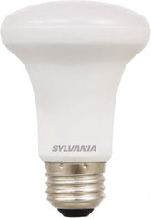 SYLVANIA - 5 Watt LED Flood/Spot Medium Screw Lamp - 2,700°K Color Temp, 350 Lumens, Dimmable, Shatter Resistant, R20, 11,000 hr Avg Life - Makers Industrial Supply