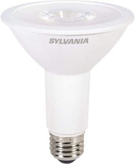 SYLVANIA - 9 Watt LED Flood/Spot Medium Screw Lamp - 3,000°K Color Temp, 700 Lumens, Shatter Resistant, PAR30L, 25,000 hr Avg Life - Makers Industrial Supply