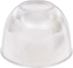 SYLVANIA - 1 Lamp, 0 Watts, LED, High Bay Fixture - 10-13/32" High x 16-3/16" Wide, 120-277 Volt, Aluminum Housing - Makers Industrial Supply