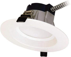 SYLVANIA - 7.36" Long x 5.43" Wide LED Downlight - 10 Watt, IC Rated, Recessed Housing - Makers Industrial Supply