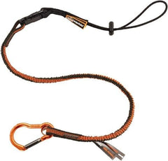 Ergodyne - 70" Tool Lanyard - Carabiner Connection, Orange - Makers Industrial Supply