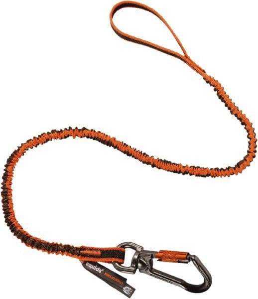 Ergodyne - 70" Tool Lanyard - Carabiner Connection, Orange - Makers Industrial Supply