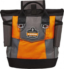 Ergodyne - General Purpose Holster with 1 Pocket - Ballistic Polyester, Orange, 11-1/2" Wide x 10" High x 6" Deep - Makers Industrial Supply