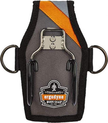 Ergodyne - Hammer Holster with 1 Pocket - Ballistic Polyester, Gray - Makers Industrial Supply