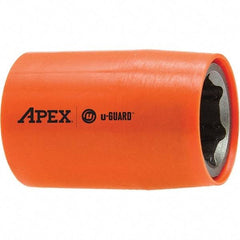 Apex - 1/4" Drive, Square Drive Socket - 1.835" OAL - Makers Industrial Supply