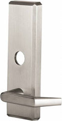 Stanley - Satin Chrome Finish, Steel Lever Trim - Nonhanded, For Exit Devices - Makers Industrial Supply