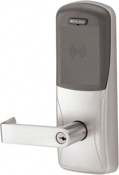 Schlage - Classroom Lever Lockset for 1-3/4 to 2-3/4" Thick Doors - Exact Industrial Supply