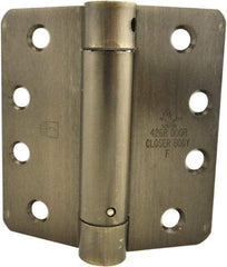 Hager - Specialty Hinges   Type: Self Closing Hinge    Length (Inch): 4 - Makers Industrial Supply