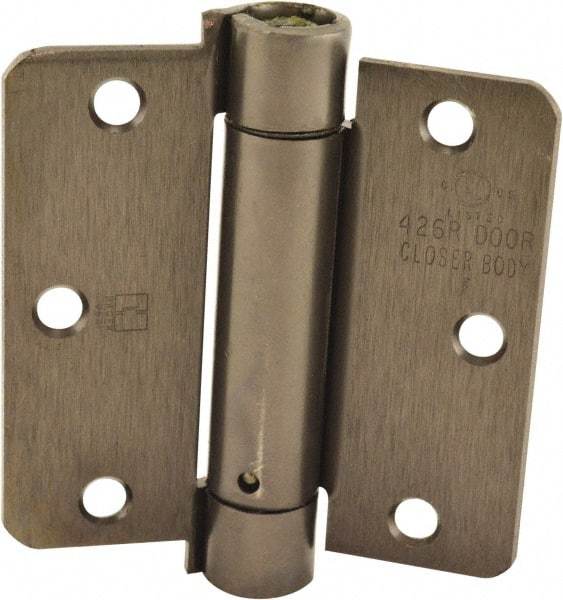 Hager - Specialty Hinges   Type: Self Closing Hinge    Length (Inch): 3-1/2 - Makers Industrial Supply