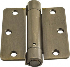 Hager - Specialty Hinges   Type: Self Closing Hinge    Length (Inch): 3-1/2 - Makers Industrial Supply