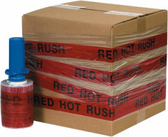 GoodWrappers - 5" x 500' 80 Gauge Red/Black Identi-Wrap - Makers Industrial Supply