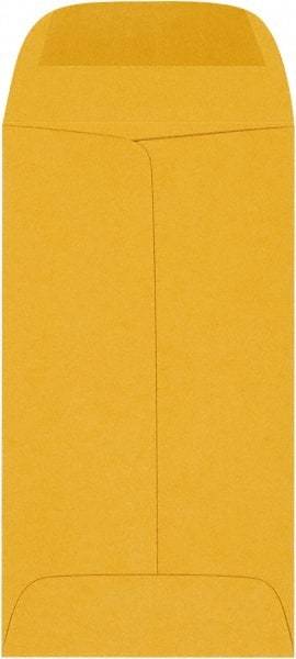 Made in USA - 5-1/4" Long x 2-7/8" Wide Gummed Flap Brown Kraft Envelope - Kraft - Makers Industrial Supply