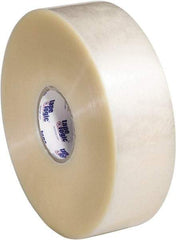 Tape Logic - 3" x 1,000 Yd Clear Hot Melt Adhesive Packaging Tape - Polypropylene Film Backing, 1.9 mil Thick, 22 Lb Tensile Strength - Makers Industrial Supply