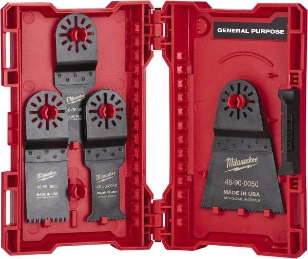 Milwaukee Tool - Rotary Blade Set - Use with Milwaukee Multi-Tool - Makers Industrial Supply