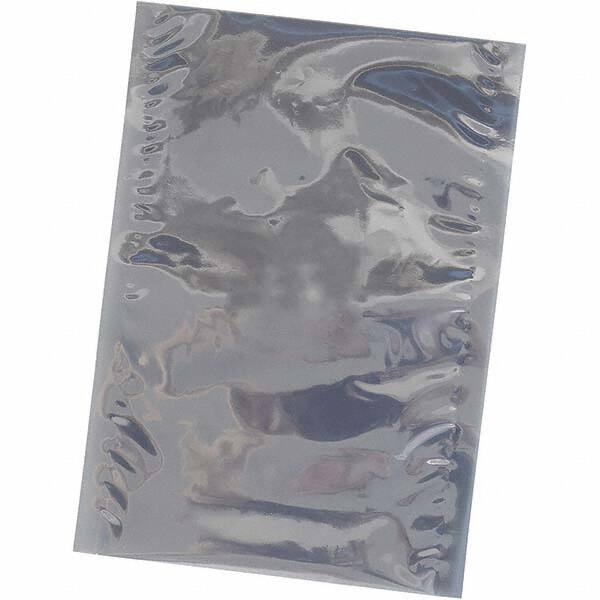 Made in USA - 10" Long x 8" Wide, 3 mil Thick, Open Top Open End Static Protection Bag - Transparent, Standard Grade - Makers Industrial Supply