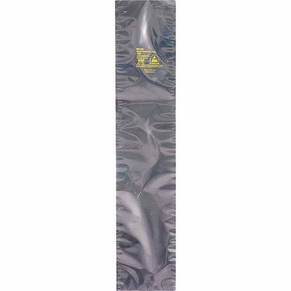 Made in USA - 30" Long x 18" Wide, 3.1 mil Thick, Open Top Static Shield Bag - Transparent, Metal-In, Standard Grade - Makers Industrial Supply