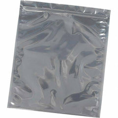 Made in USA - 6" Long x 4" Wide, 3 mil Thick, Self Seal Recloseable Zip Top Static Protection Bag - Transparent, Standard Grade - Makers Industrial Supply