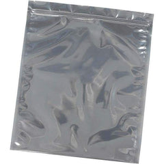 Made in USA - 10" Long x 8" Wide, 3 mil Thick, Self Seal Recloseable Zip Top Static Protection Bag - Transparent, Standard Grade - Makers Industrial Supply