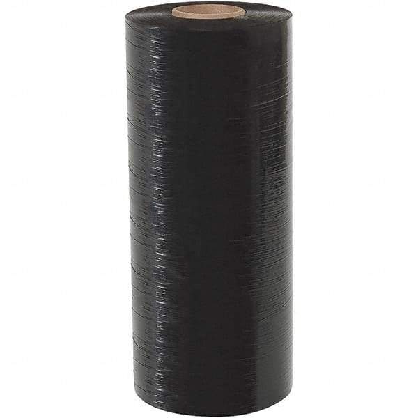 Made in USA - 20" x 5,000' 80 Gauge Black Blown Machine Stretch Film - Makers Industrial Supply